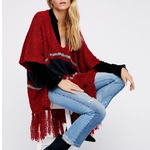 Free People Juno poncho